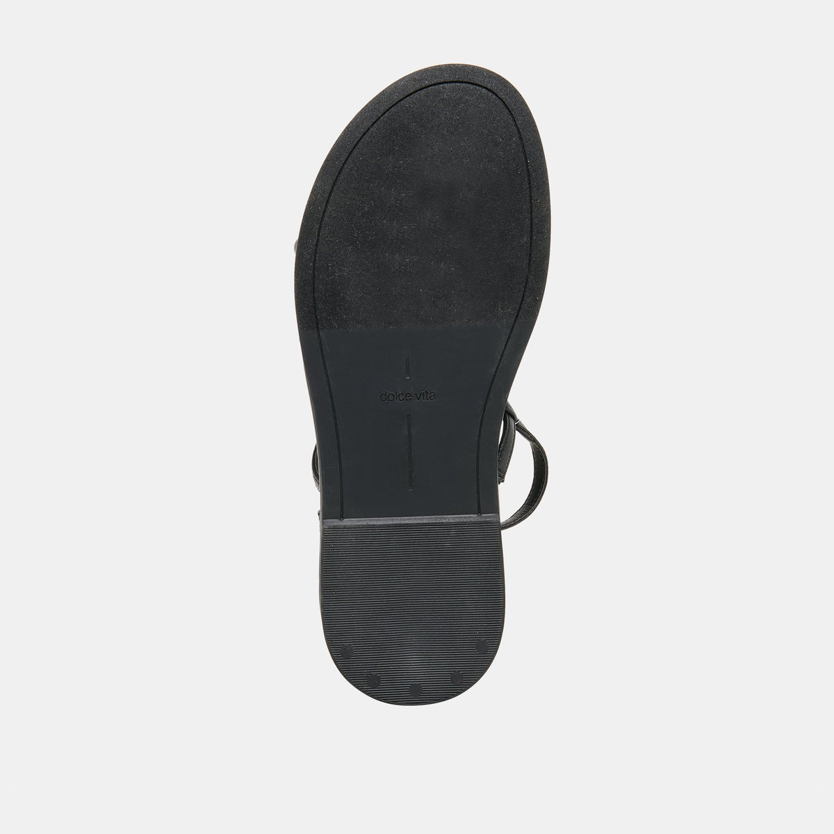 Dolce Vita Dom Black Leather Sandals