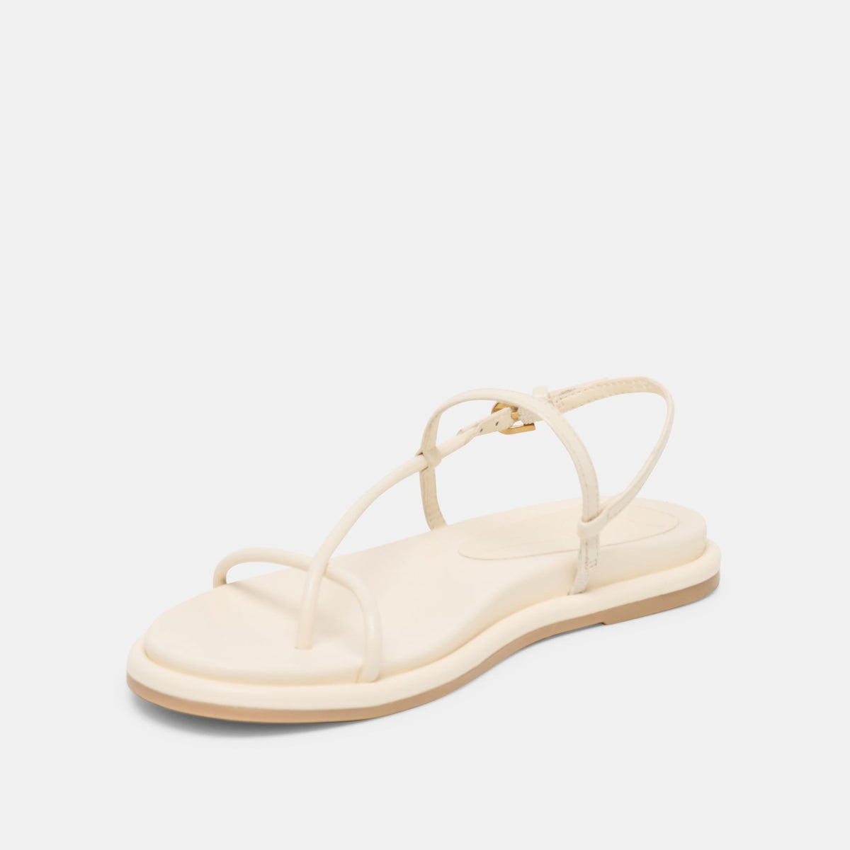 Dolce Vita Dom Off White Leather Sandals