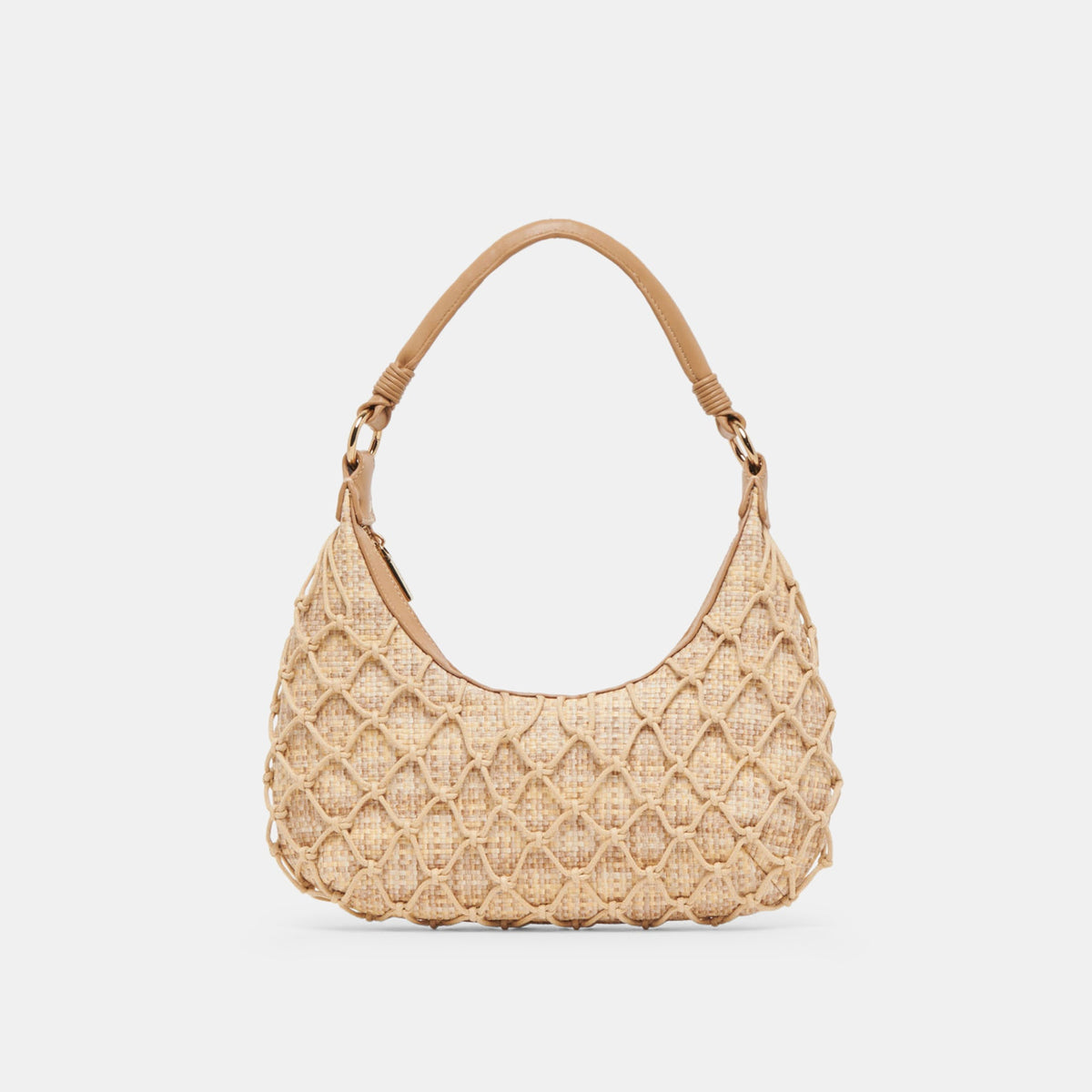 Dolce Vita POSITANO SHOULDER BAG NATURAL RAFFIA