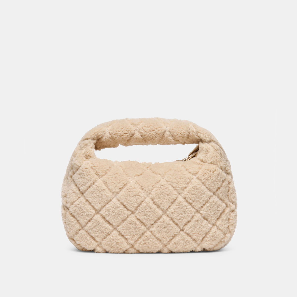 Dolce Vita Frankie Natural Plush Handbag