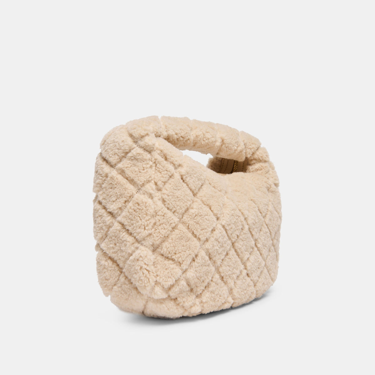 Dolce Vita Frankie Natural Plush Handbag