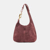 BURGUNDY SUEDE