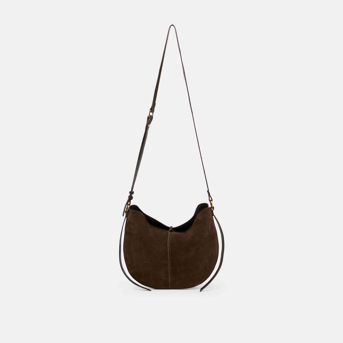 Dolce Vita Bennett Espresso Suede Crossbody
