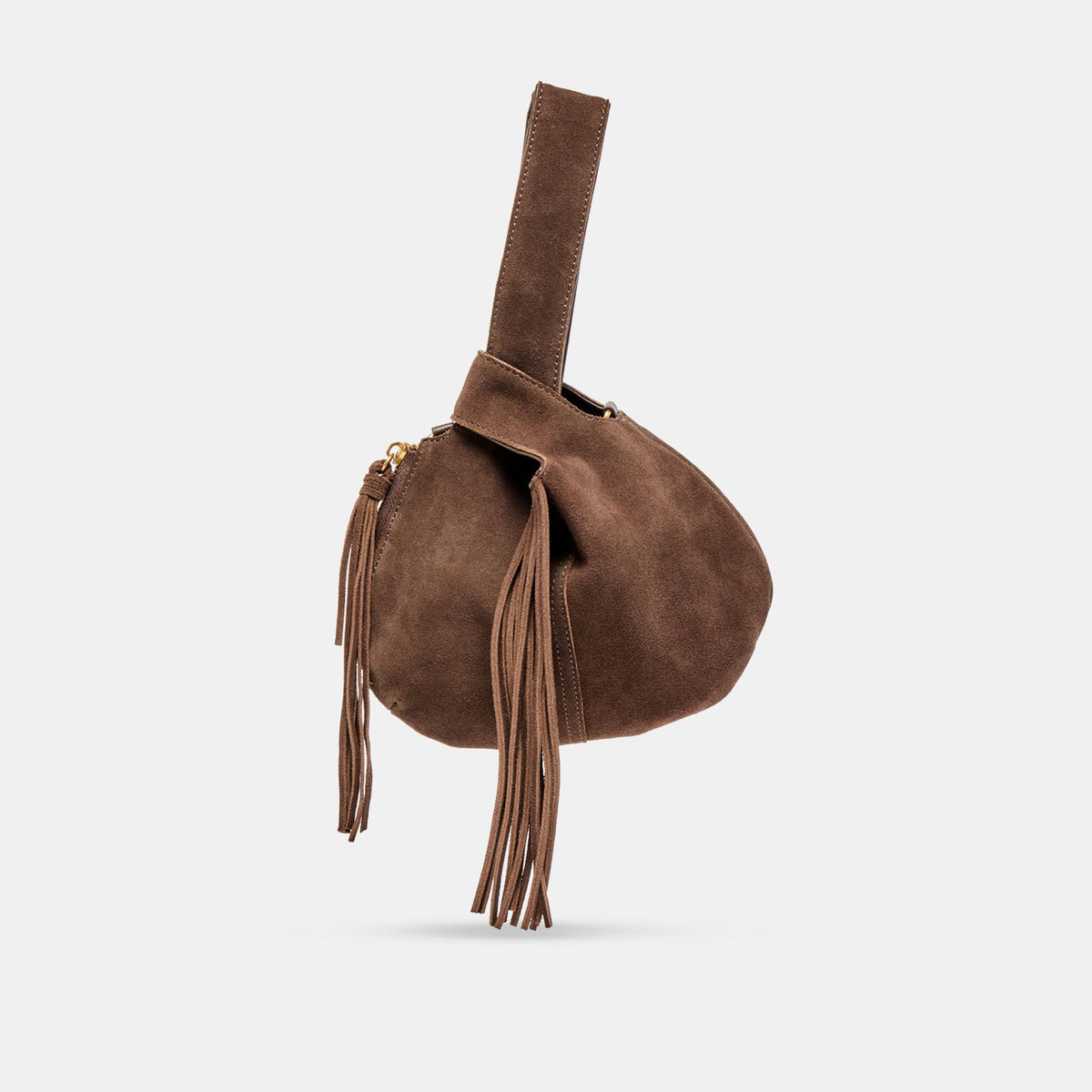 Dolce Vita Zury Espresso Suede Handbag