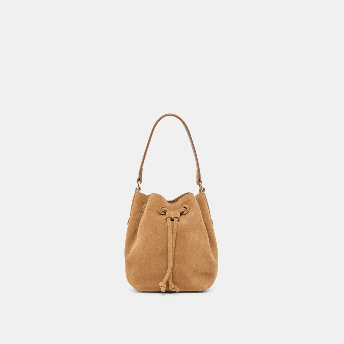 Dolce Vita Amaru Brown Suede Crossbody