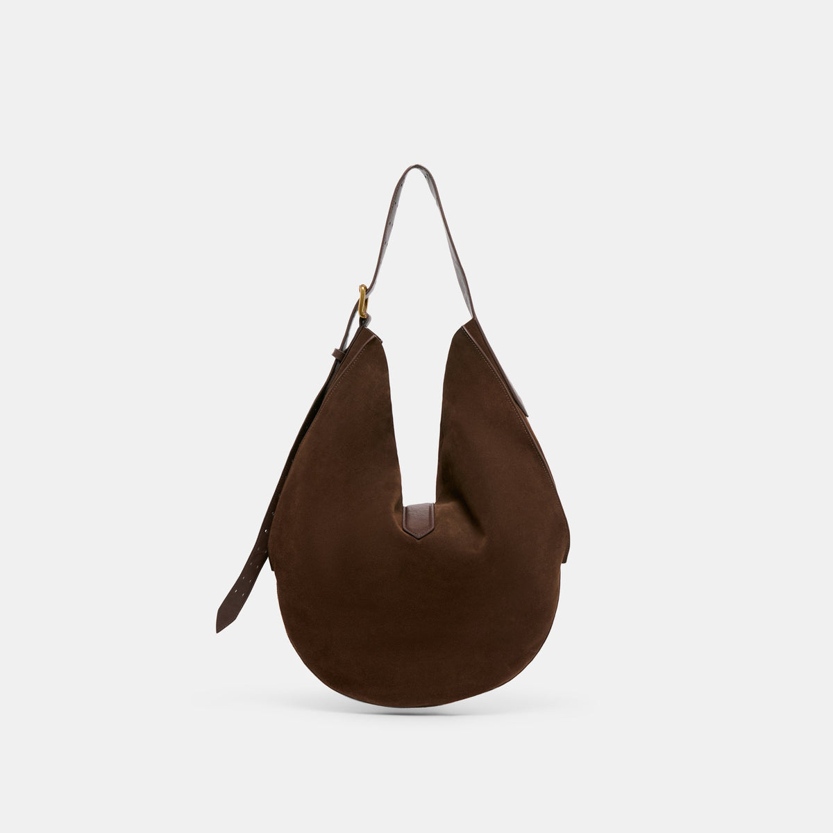 Dolce Vita Oakley Chocolate Suede Tote