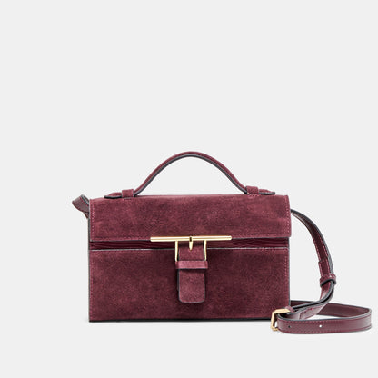 Dolce Vita Zannone Burgundy Suede Crossbody