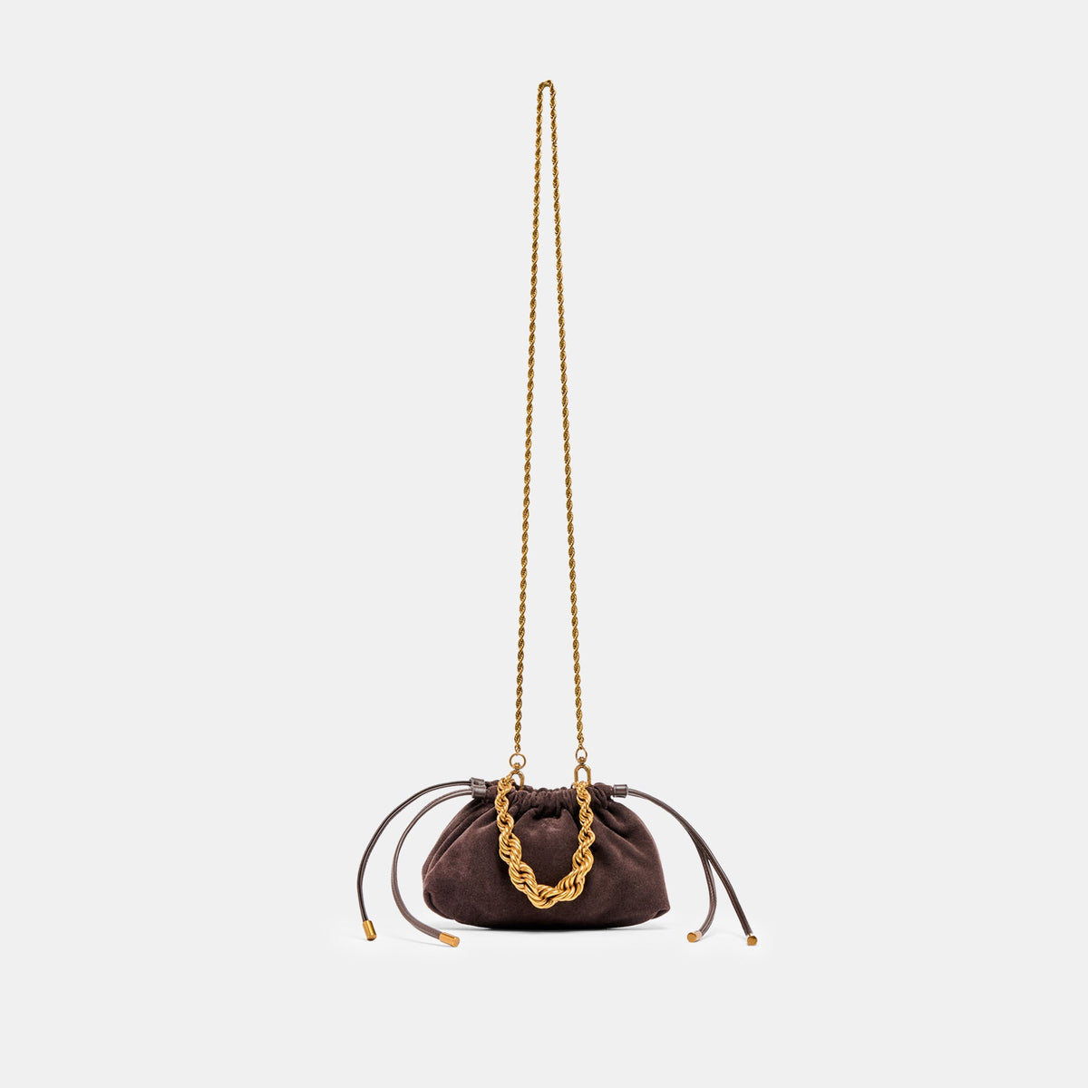 Dolce Vita Cleo Espresso Suede Crossbody