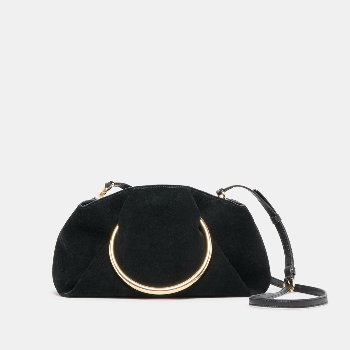 Dolce Vita Channing Black Suede Handbag