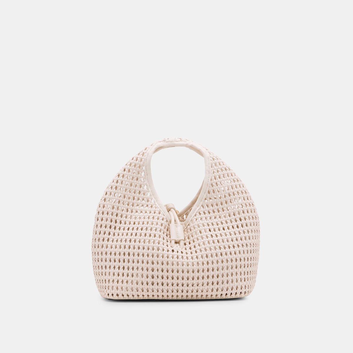 Dolce Vita Dahlia Ivory Stella Woven Handbag
