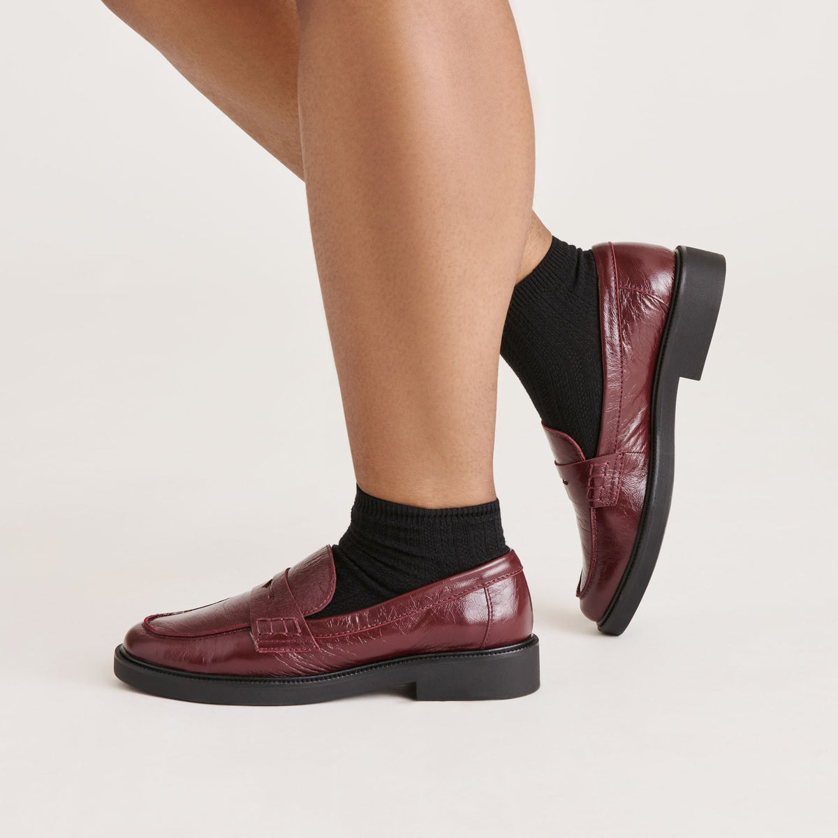 Dolce Vita 3 Pack Cable Anklet Black White Socks