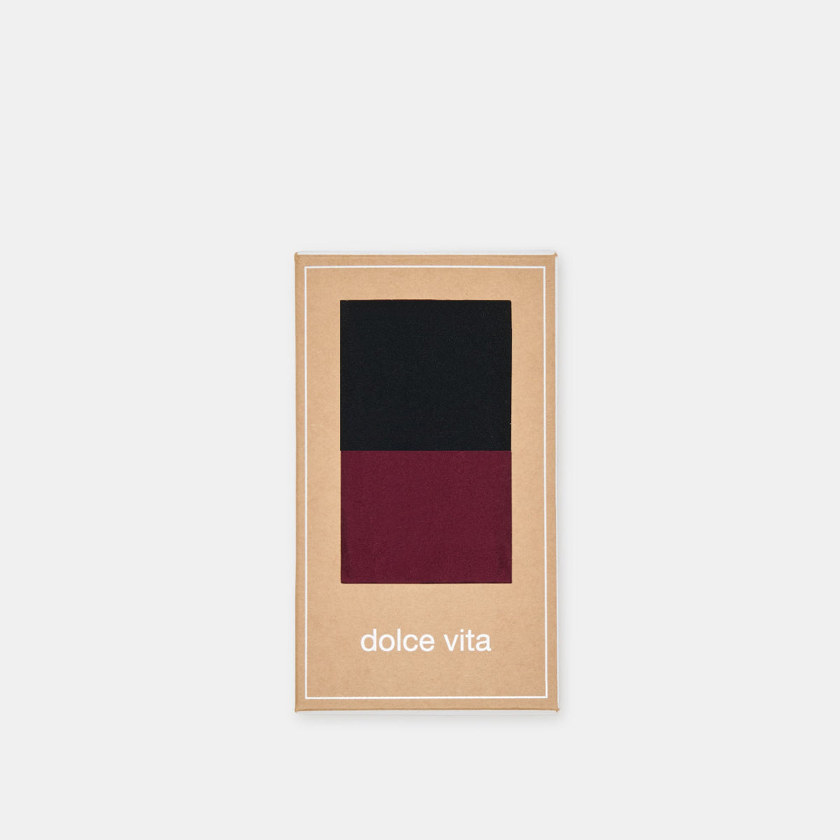 Dolce Vita 2-Pack Cherry Black Solid Tights
