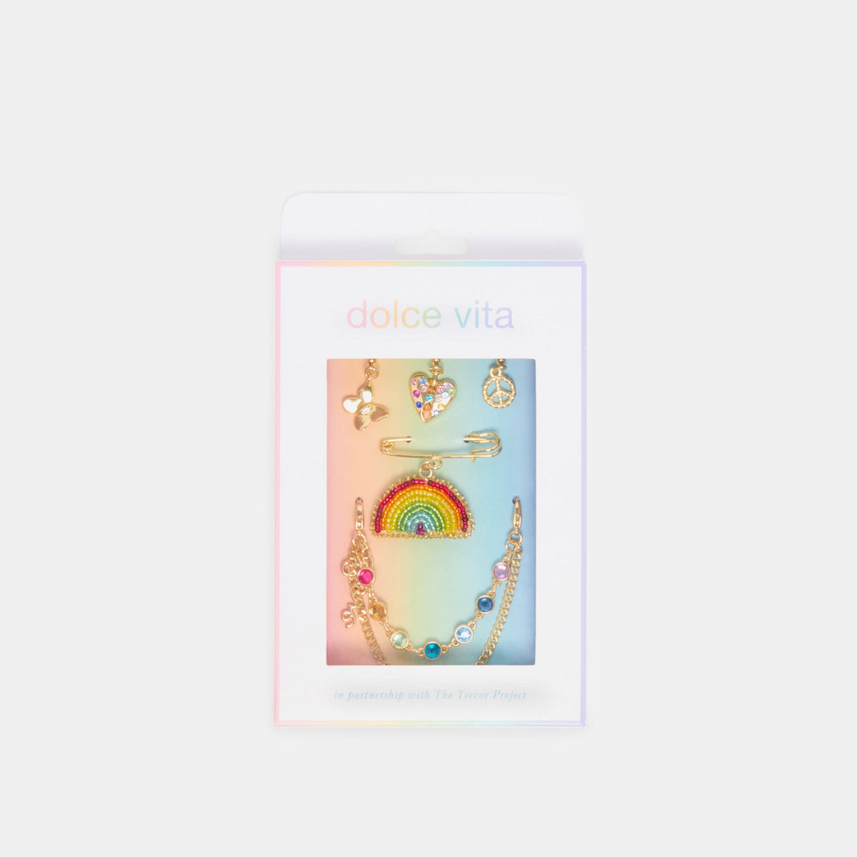 Dolce Vita Pride Rainbow Charm Package