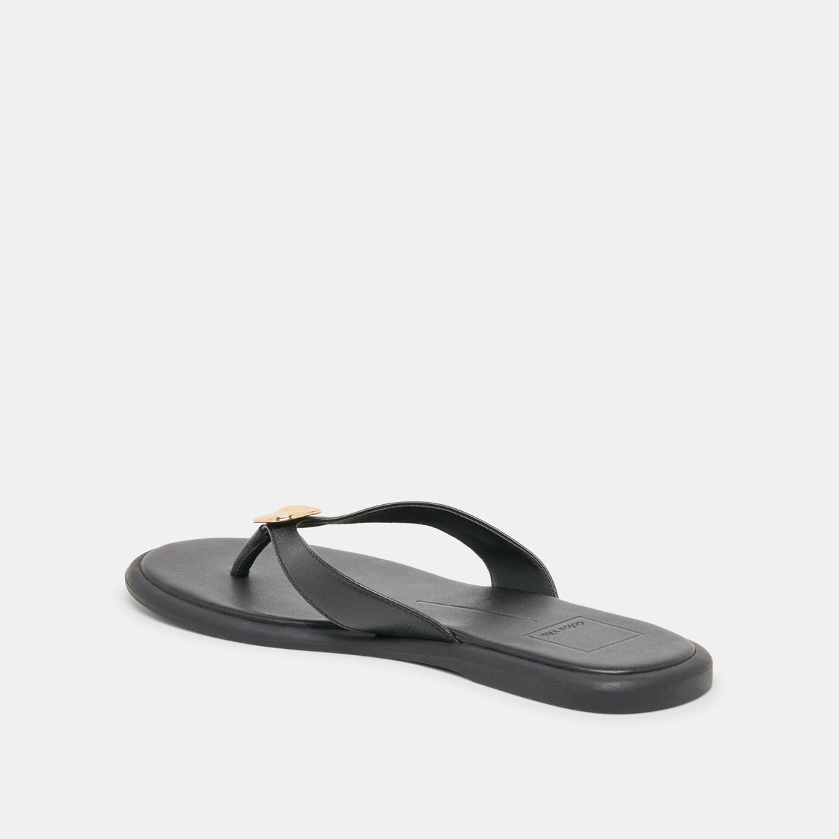 Dolce Vita Jaina Black Leather Sandals
