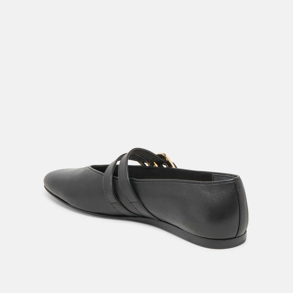 Dolce Vita BAYLEE BALLET FLATS BLACK LEATHER