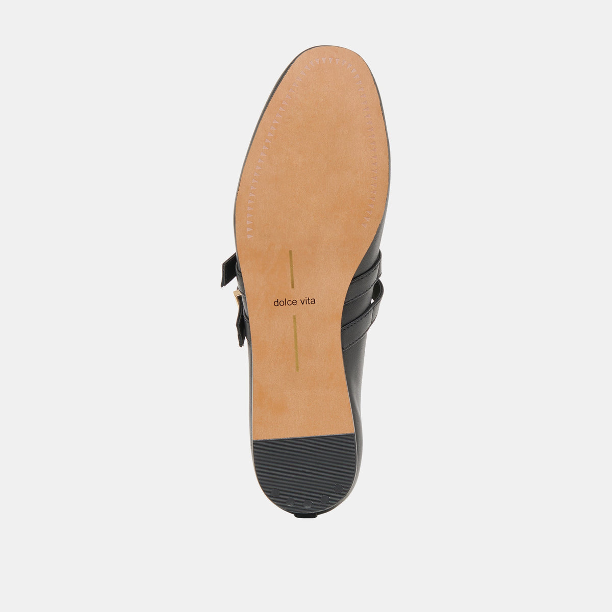 Dolce Vita BAYLEE BALLET FLATS BLACK LEATHER